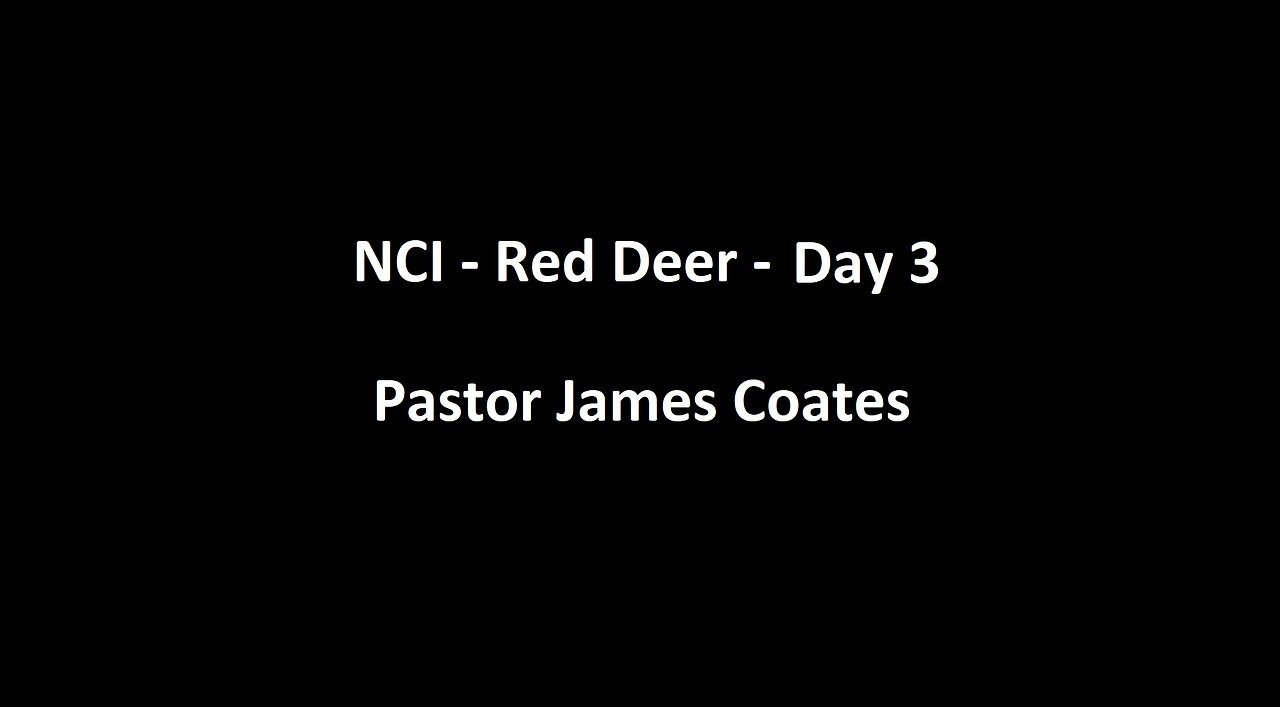 National Citizens Inquiry - Red Deer - Day 3 - Pastor James Coates Testimony