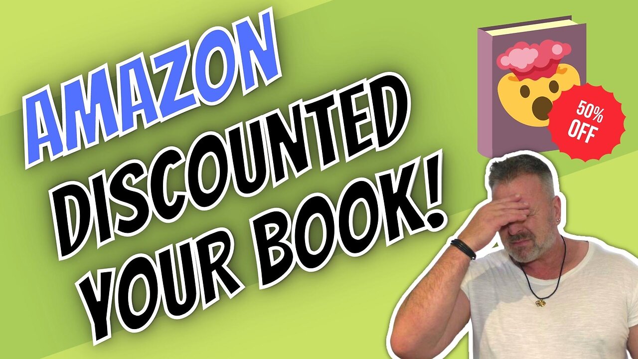 Amazon Discounted Your Book! What Happens If Amazon Discounts Your Books?