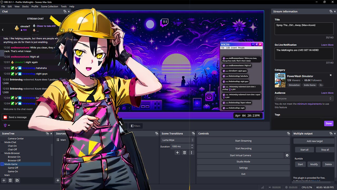 New Layout Test Run Stream