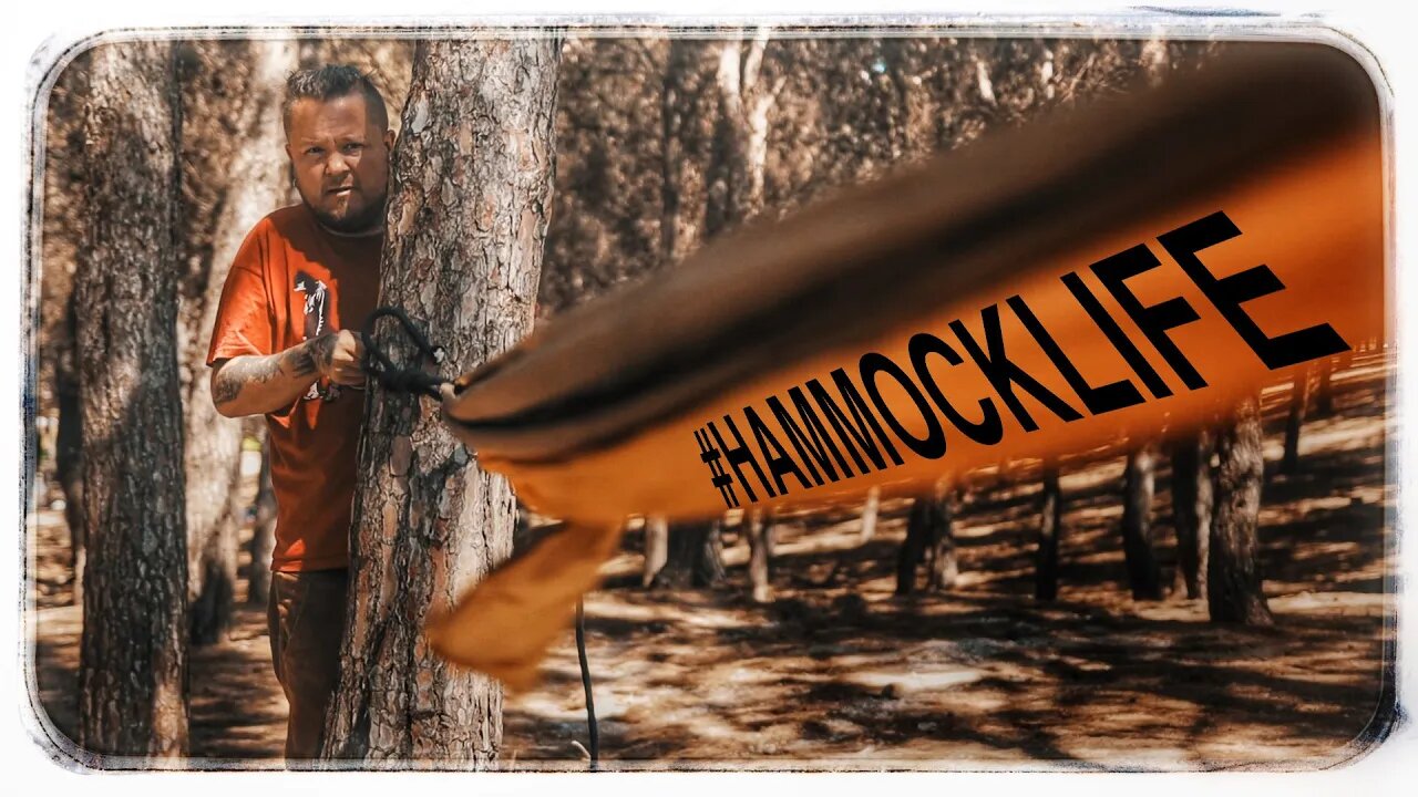 🔥How NOT to set up a HAMMOCK in the forest🔥#Hammocklife