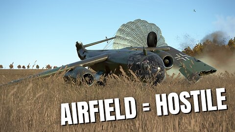 Trying to land on an Enemy Airfield V11 | IL-2 Sturmovik Flight Simulator Airplane Crashes