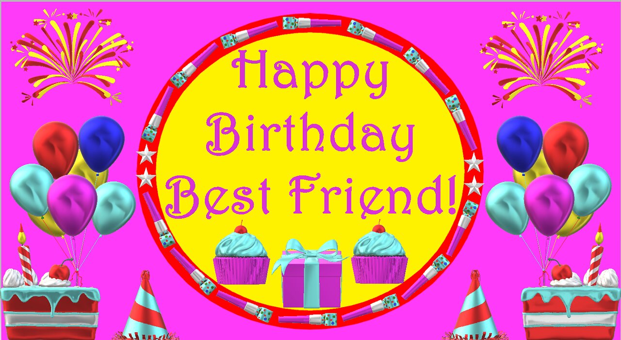 Happy Birthday 3D - Happy Birthday Best Friend - Happy Birthday To You - Happy Birthday Song