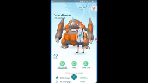 Veja a minha live de Pokémon GO!!