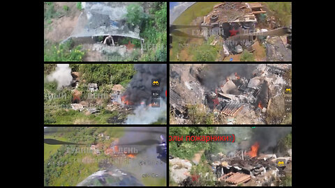 Russian FPV drones are turning Ukrainian positions into a burning dump