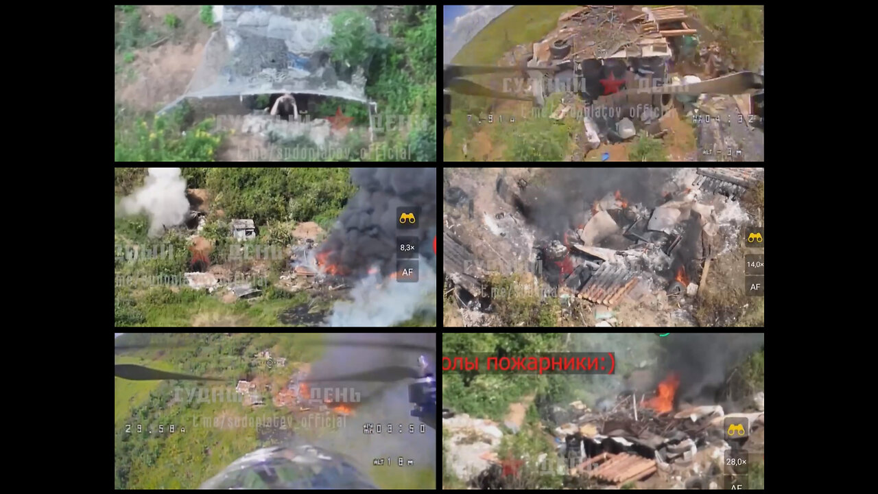 Russian FPV drones are turning Ukrainian positions into a burning dump