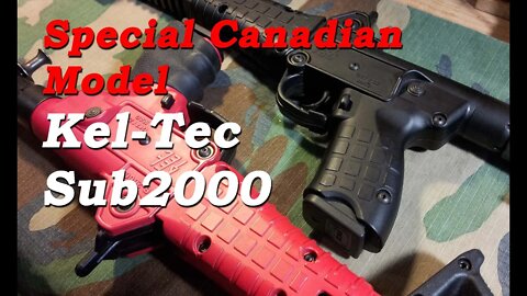 Canadian Model, Kel-Tec Sub2000, can you see the difference compared to a U.S. Model?