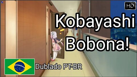 Kanna briga com Kobayashi - Melhores momentos Kobayashi-san Chi no Maid Dragon S Dublado PT-BR