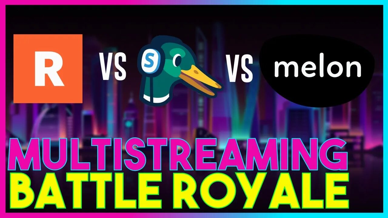 Which Multistreaming Platform is BEST? Restream VS StreamYard VS Melon