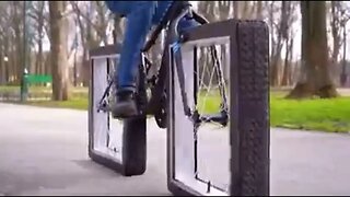 Square bike. Mechanical Engineering