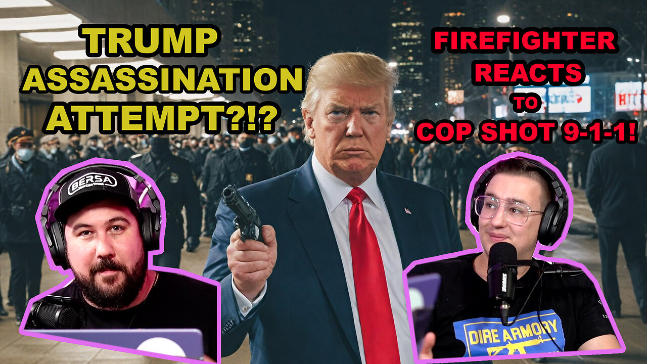 Medic Monday Ep. 015 | COP GETS SHOT! PLUS Inside the TRUMP ASSASSINATION Attempt!