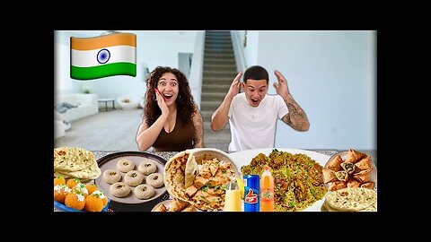 WE TRIED INDIAN FOOD FOR THE FIRST TIME!!