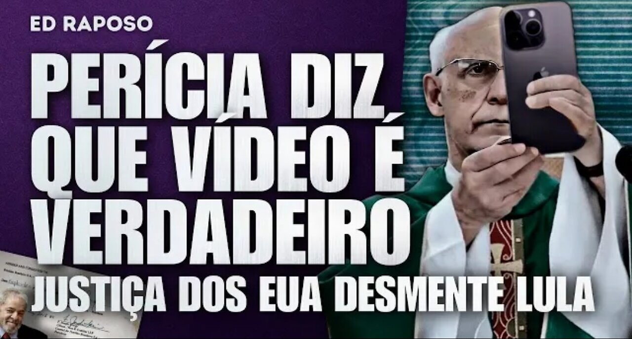 PERÍCIA DE VÍDEO DE JÚLIO LANCELLOTTI, JUSTIÇA AMERICANA RESPONDE LULA E ACORDO DE MORAES