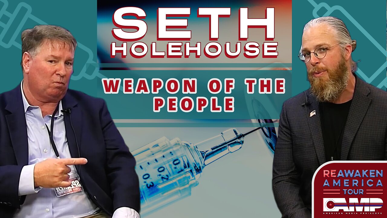 Seth Holehouse: Weapon of the People | Reawaken America Interviews – Miami, Fl.