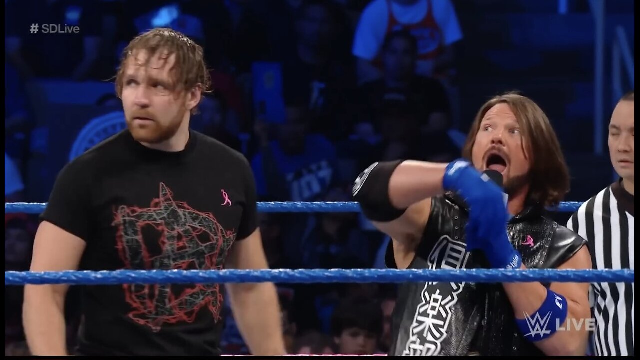 James_Ellsworth_vs._AJ_Styles_-_Special_Guest_Referee_De an_Ambrose__SmackDown_LIVE