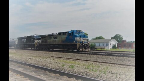 NS 4000 The bluebonnet pulls a mix w/5 units