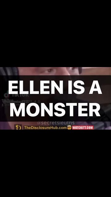 HAVE YOU SEEN THAT CREEPY CLIP FROM THE ELLEN SHOW?