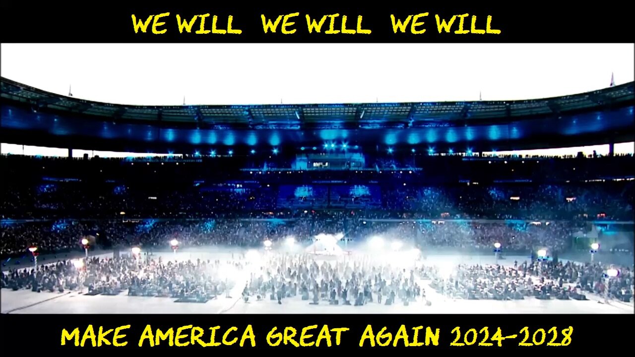 WE WILL WE WILL WE WILL MAKE AMERICA GREAT AGAIN 2024-2028