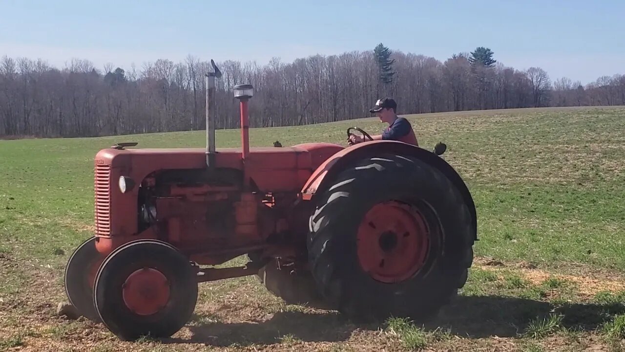 Picking up a couple case tractors