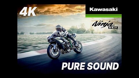 Kawasaki: NINJA H2 (Pure sound) 4k Gameplay