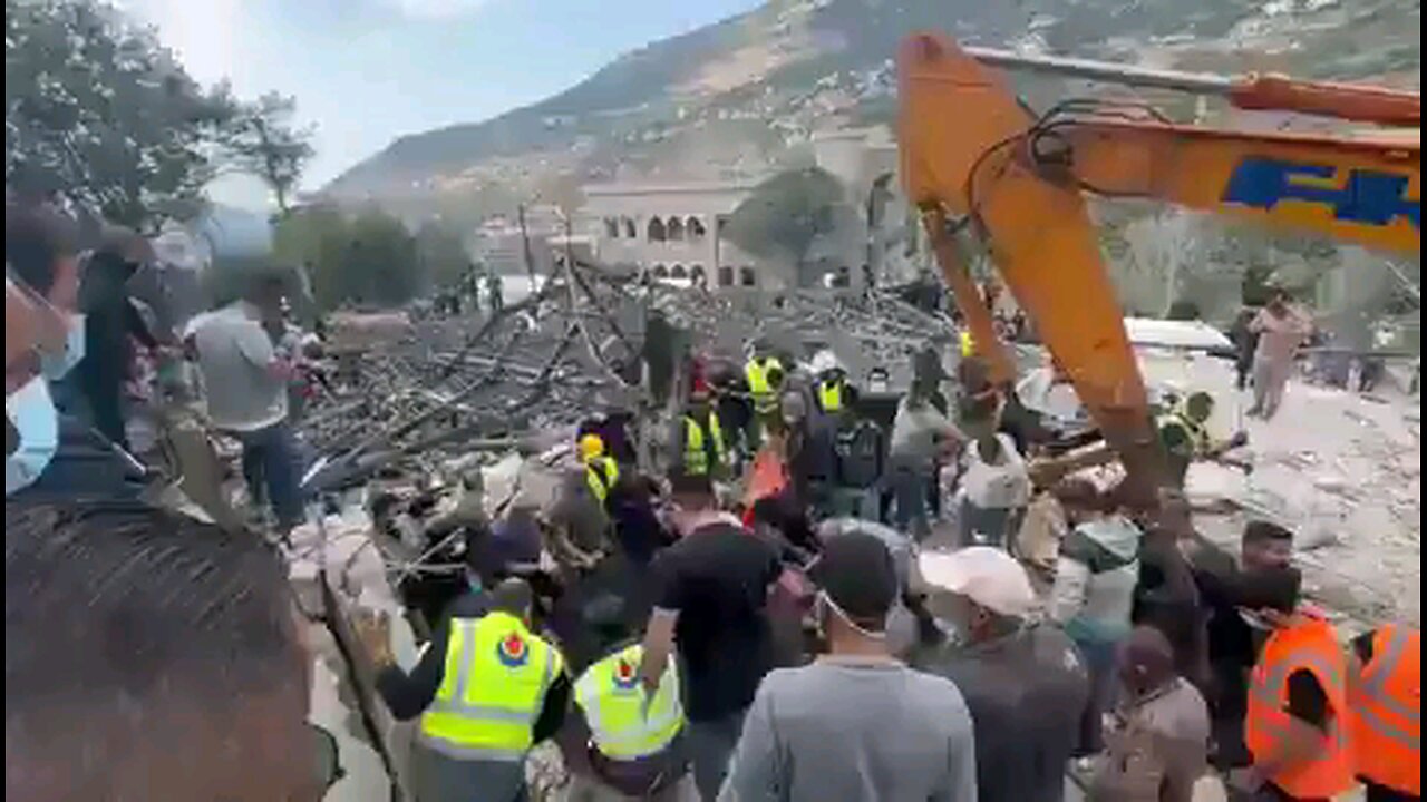 20 people were killed, including children, in Almat, Jbeil, located about 37 kilometers n of Beirut.