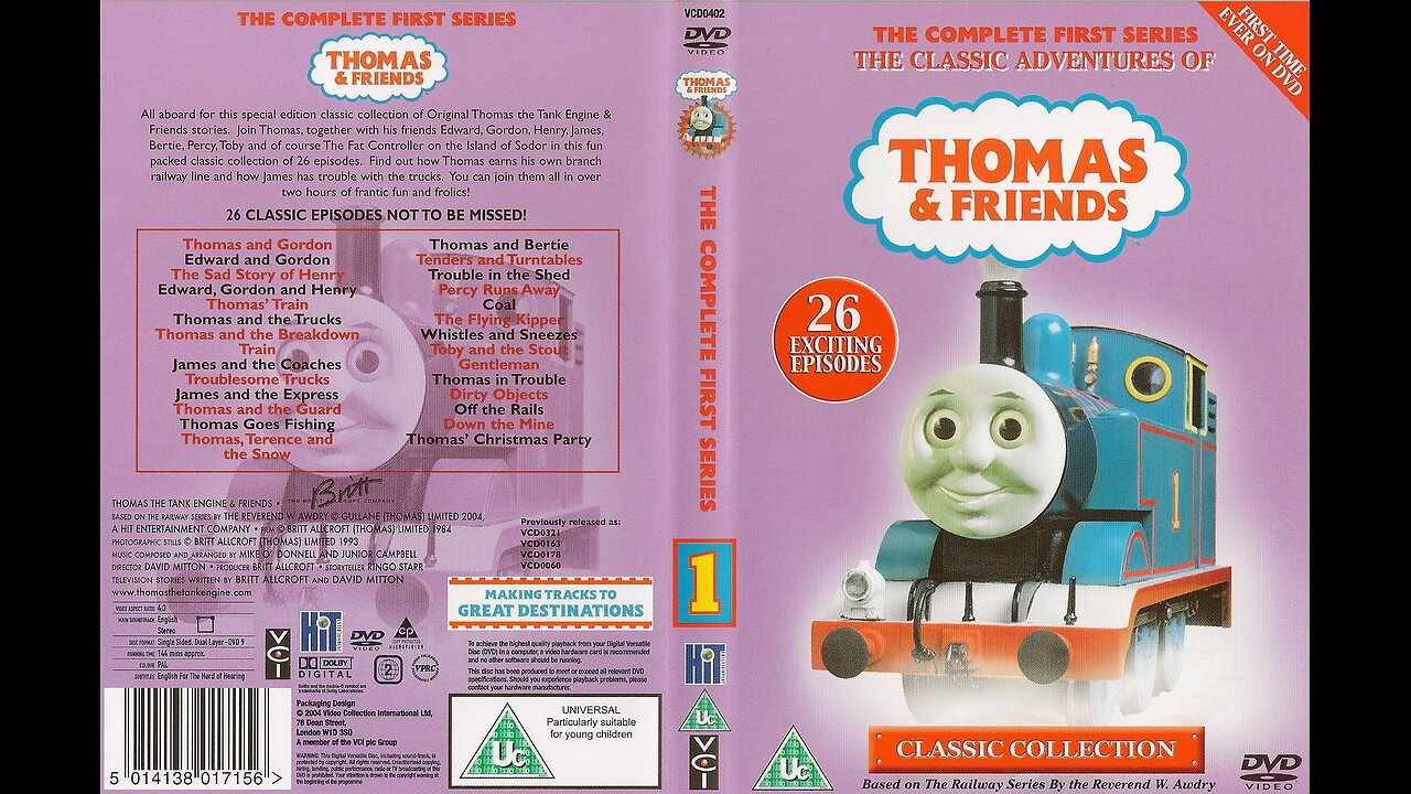 Thomas and Friends: Full Seasons (1984-2024): Thomas the Tank Engine and Friends - Season 01