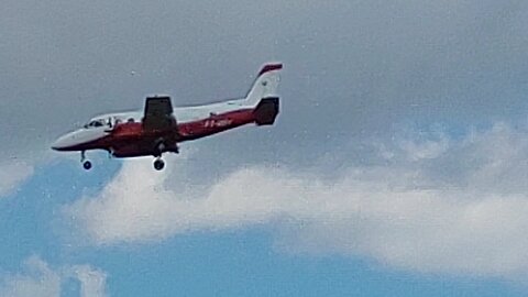 Embraer 110 Bandeirante PT-OCV vindo de não sei onde para Manaus