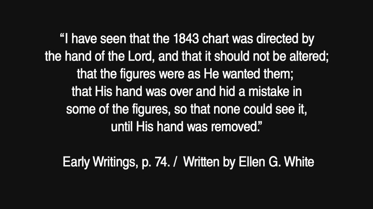A 30 minute clip from Exposing Ellen White Sanctuary Doctrine