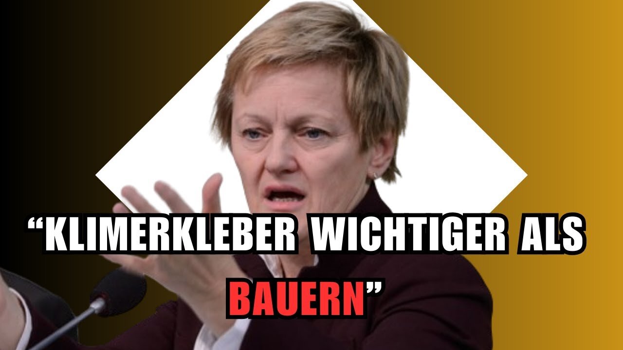 UNGLAUBLICH!💥Renate Künast "KLIMARKLEBER wichtiger als BAUERN!"@Politic Universum🙈