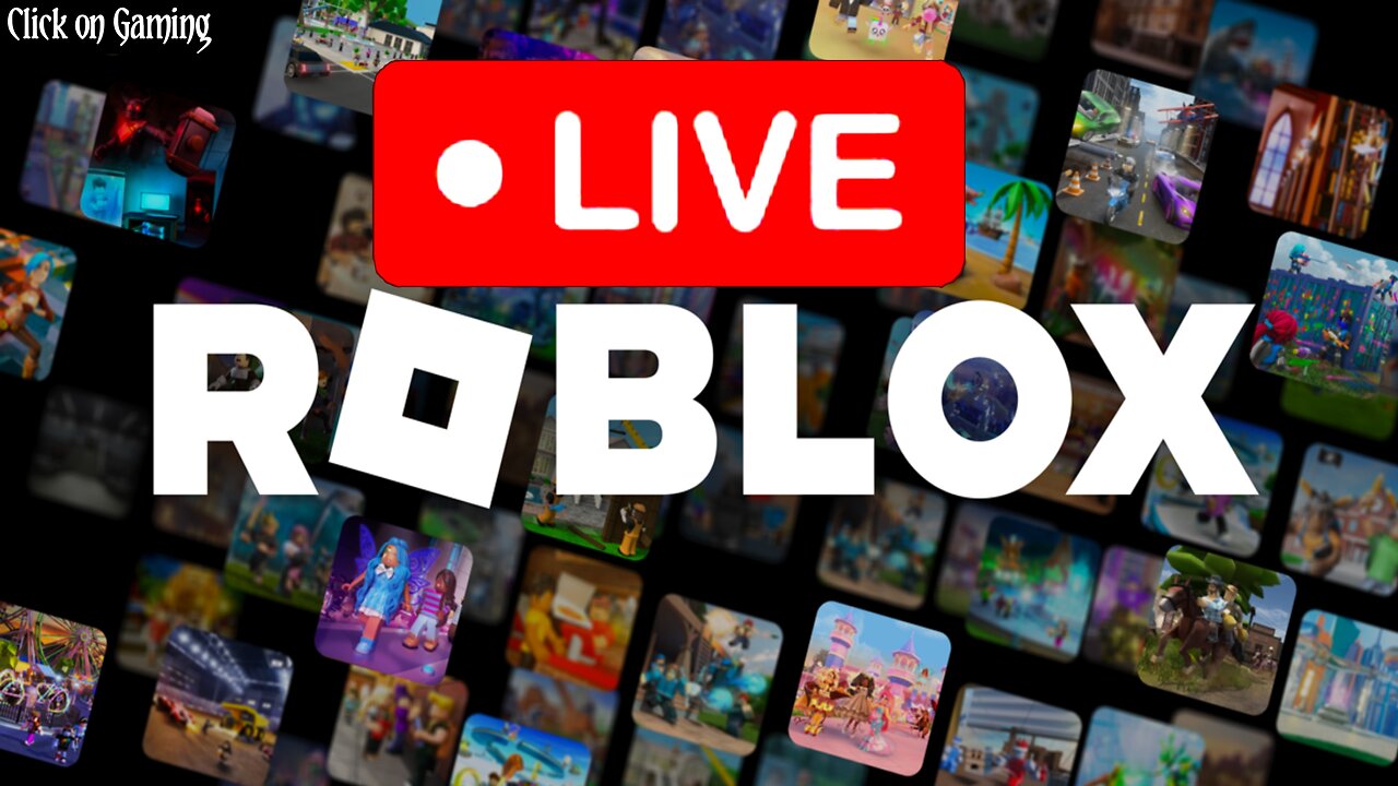 🛑LIVE ROBLOX 🤩- JOIN WITH ME IN LIVE - @Clickongaming