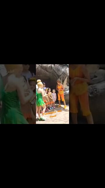 Well The Wait Was Too Long But Here Is Tinkerbell And Fawn | Animal Kingdom 25th Anniversary