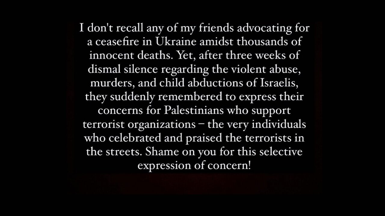 ISRAEL CONTINUES TO FACE CONDEMNATION DESPITE THE HORRIFIC SLAUGHTER OF ISRAELIS!