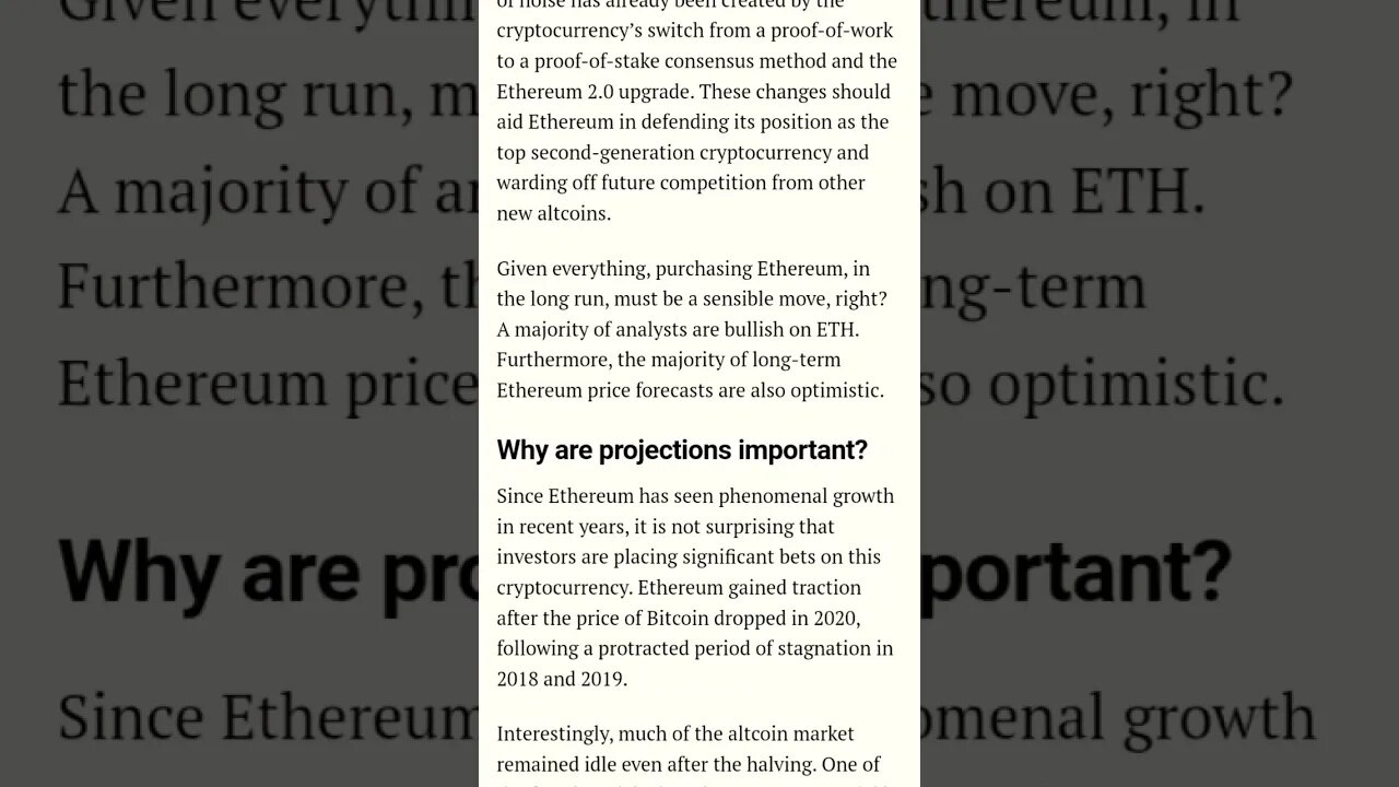 ETH 2030 PRICE PREDICTION #altcoin #ethereum #eth #ethmerge #ethereumblockchain #ethpriceprediction