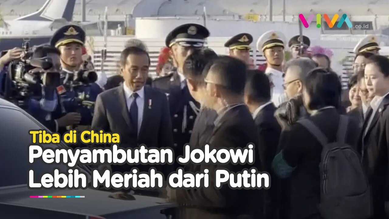 Ketimpangan Mencolok Penyambutan China Terhadap Jokowi dan Putin