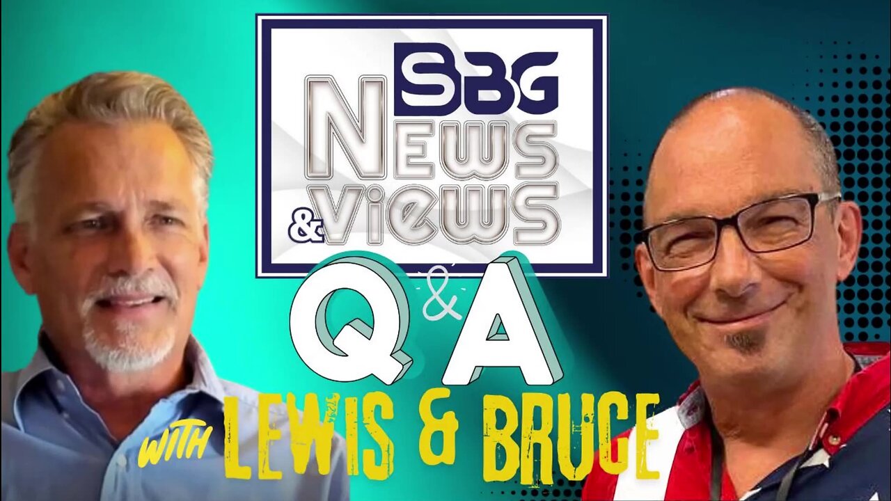 Q&A with Lewis and Bruce! Follow this channel for more!