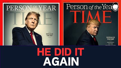 Trump is Time's Person of the Year with MUCH Better Photo