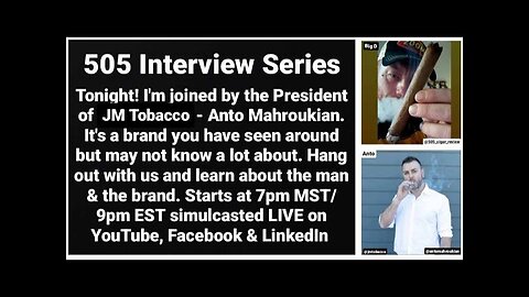 Interview with Anto Mahroukian of JM Tobacco