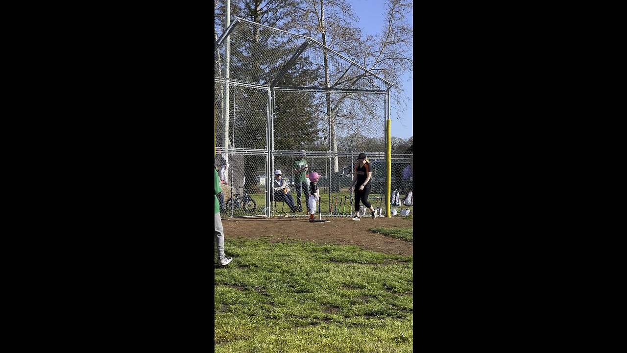 Laura’s first T-ball game