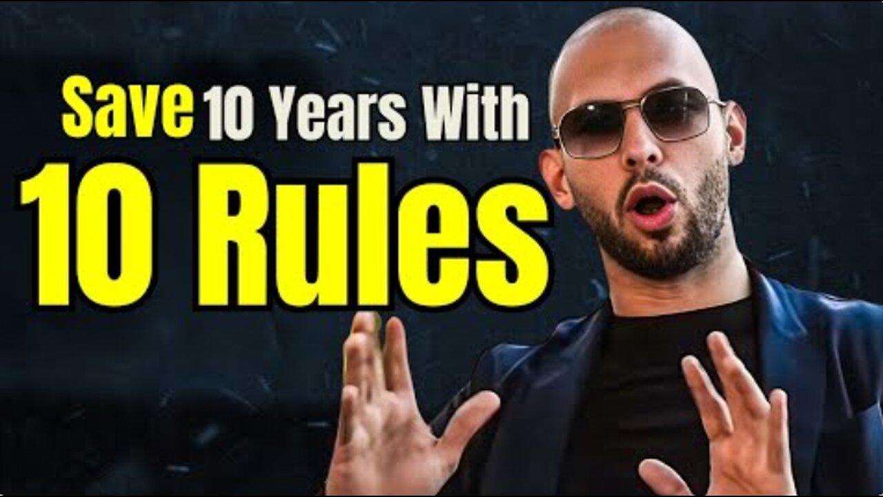 Andrew Tate's 10 Rules for Personal Growth