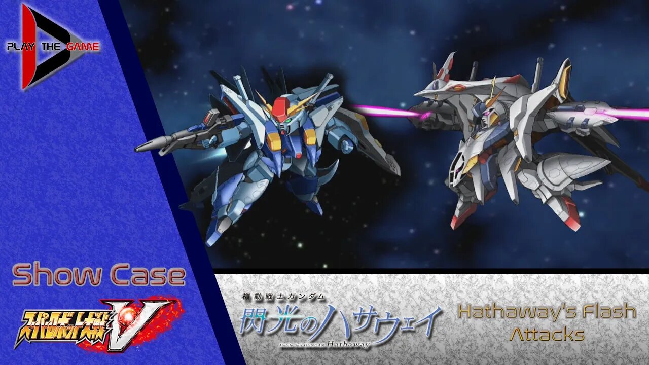 Super Robot Wars V: Gundam Hathaway's Flash Attacks [Show Case]