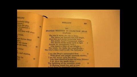 Stanzas Written in Dejection Near Naples - P. B. Shelley