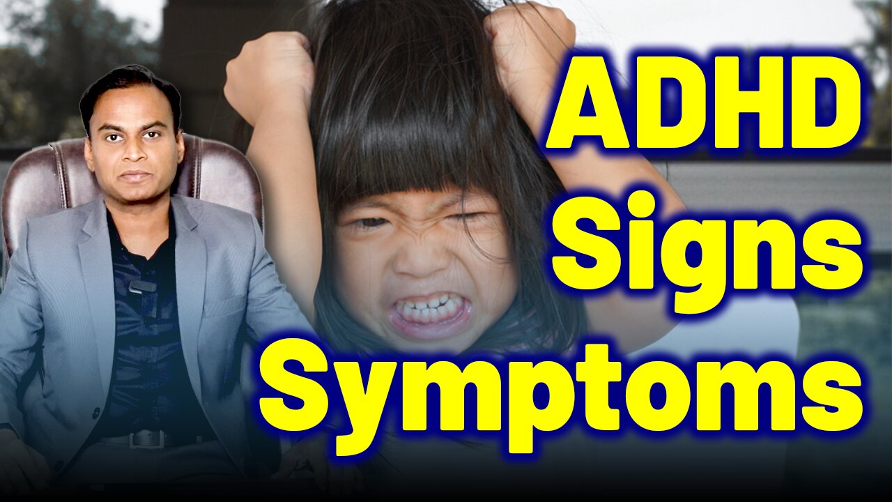 Signs and Symptoms of ADHD or ADD Hyperactivity | Treatment Cure Relief Medicine | Autism Homeopathy