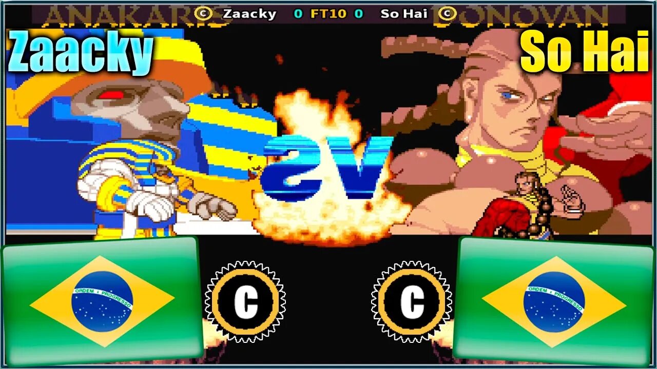 Vampire Hunter: Darkstalkers Revenge (Zaacky Vs. So Hai) [Brazil Vs. Brazil]