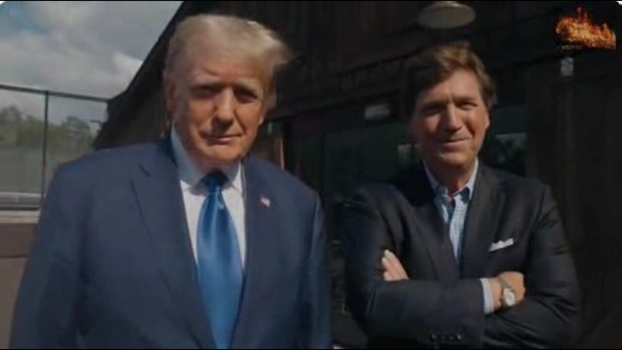 Trump and Tucker Aug 23, 2023