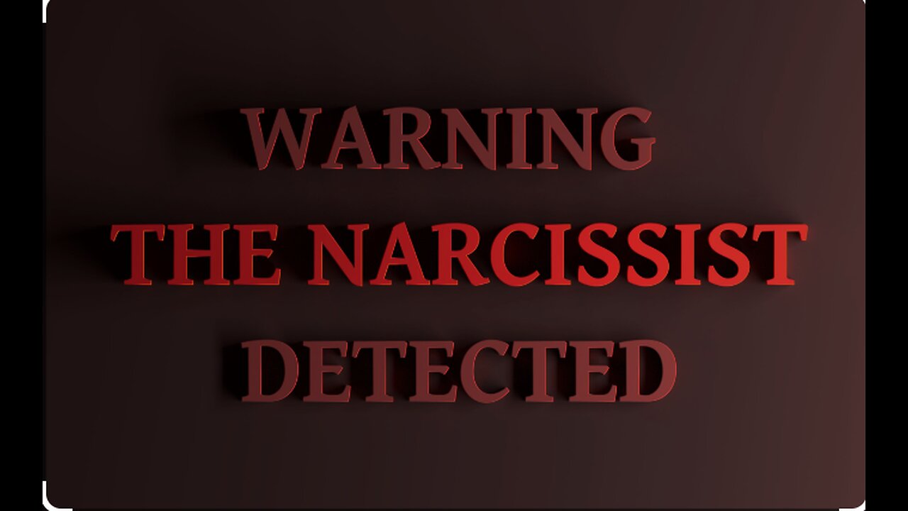 Do NOT be a NARCISSIST! (How To Handle A Narcissist!) All Glory to God