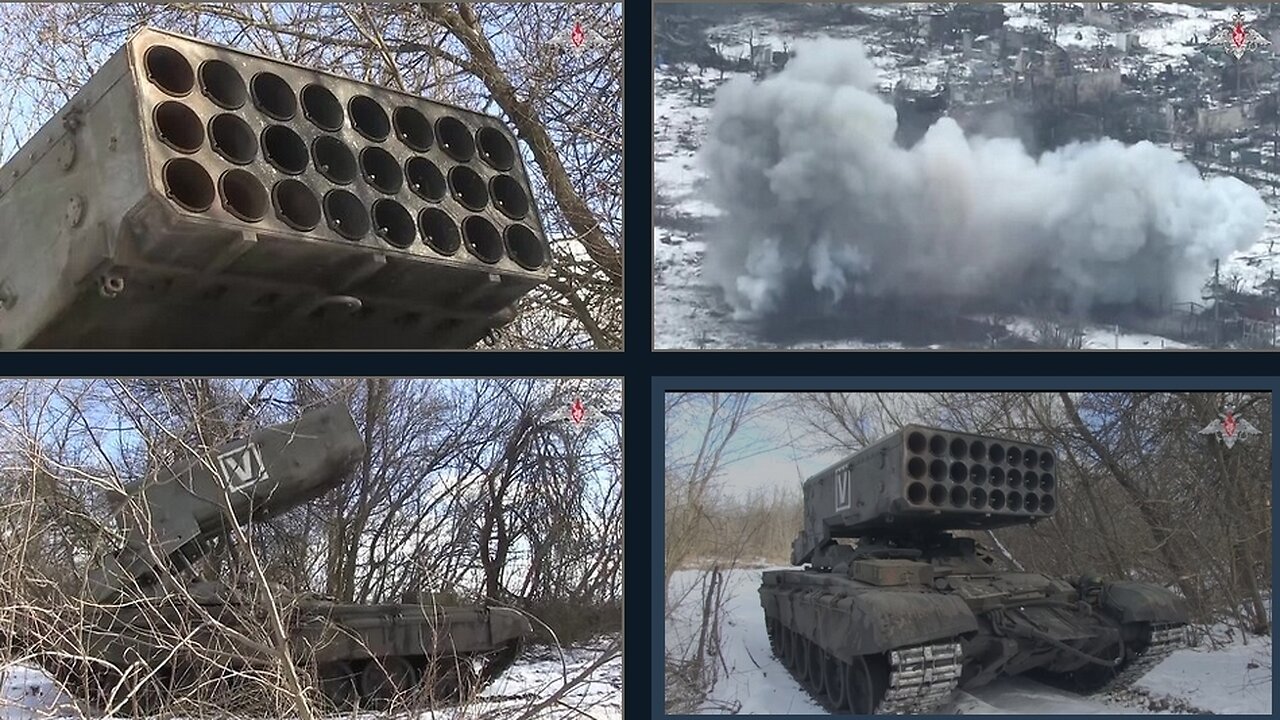 🔥⚡️💥 Burning breath ⚡️💥🔥flamethrower system TOS-1 in DENAZIFICATION operation