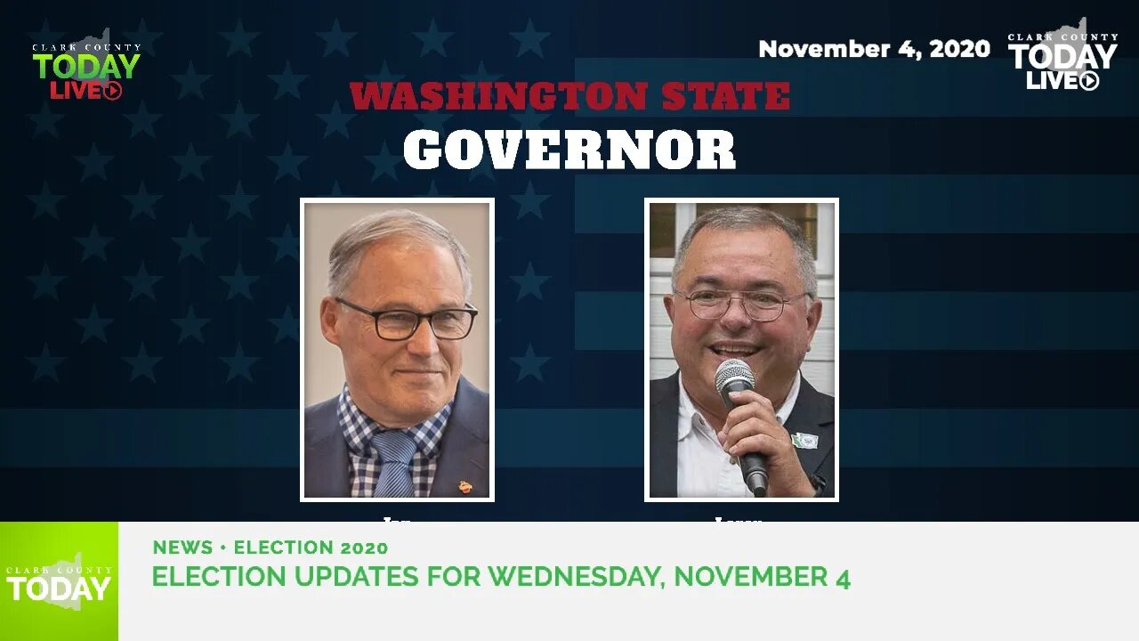 Election Updates for Wednesday, November 4