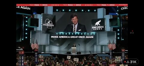 Tucker Carlson at the RNC