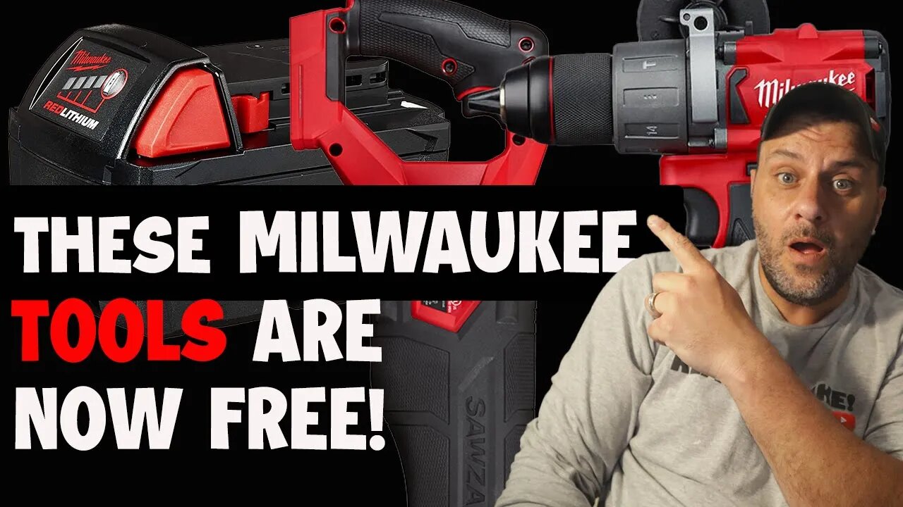 These Milwaukee Tools are NOW FREE!