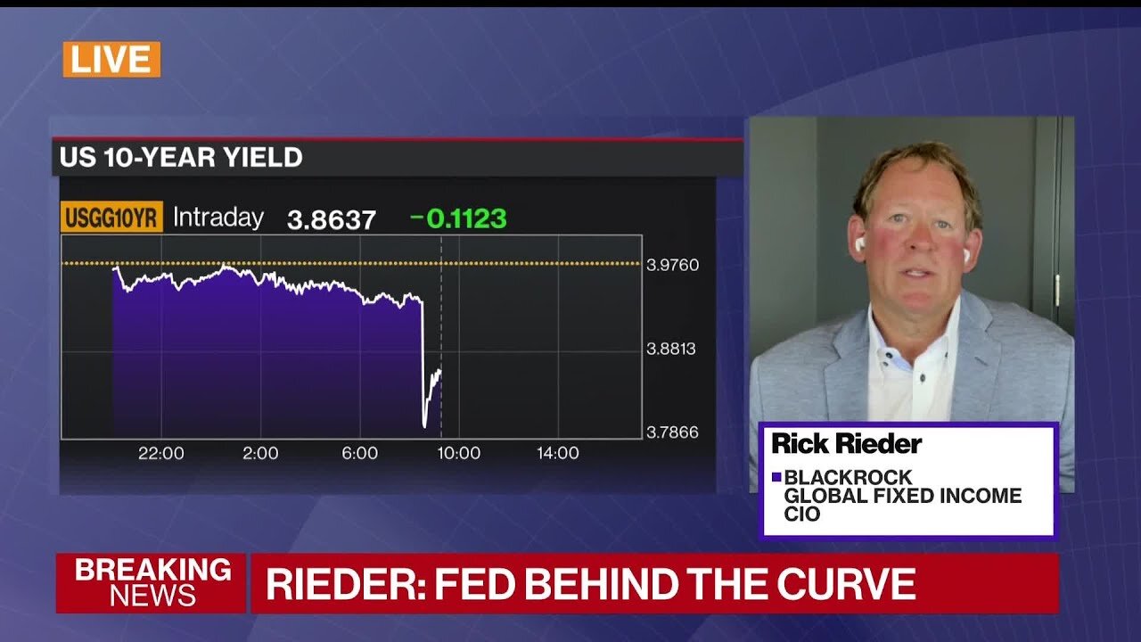 Fed Is Behind the Curve, Says BlackRock’s Rick Rieder | NE