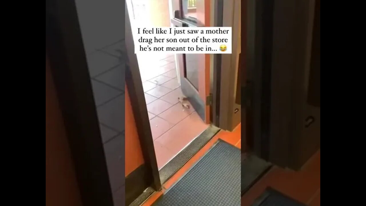 You're NOT supposed to be in here